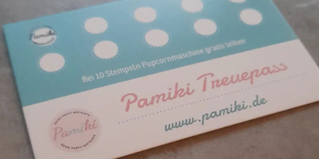 Holt Euch Euren Pamiki Treuepass!